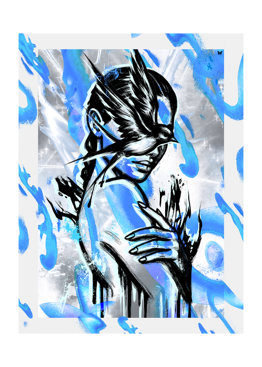 Blue Spirit - Art Print