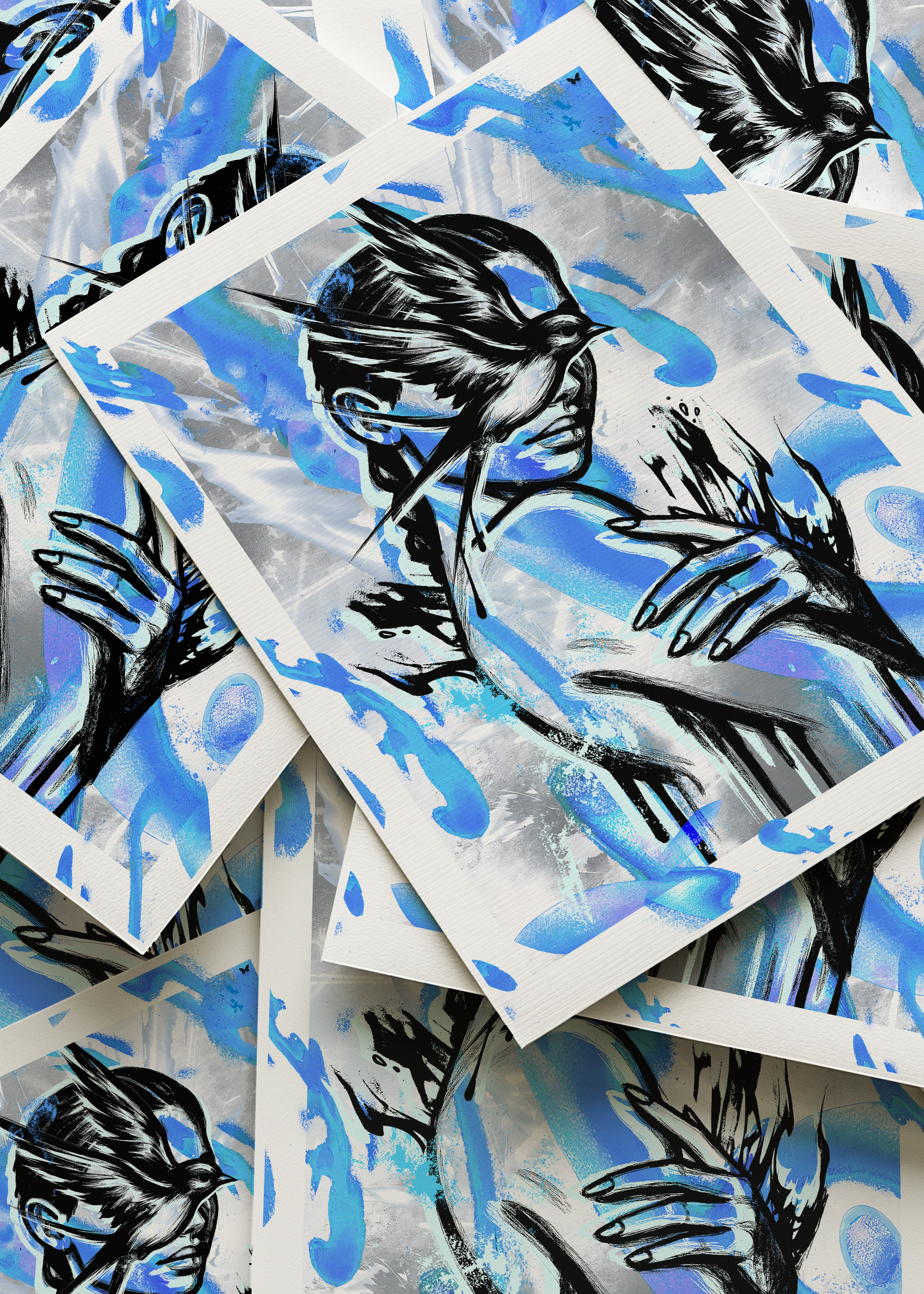 Blue Spirit - Art Print