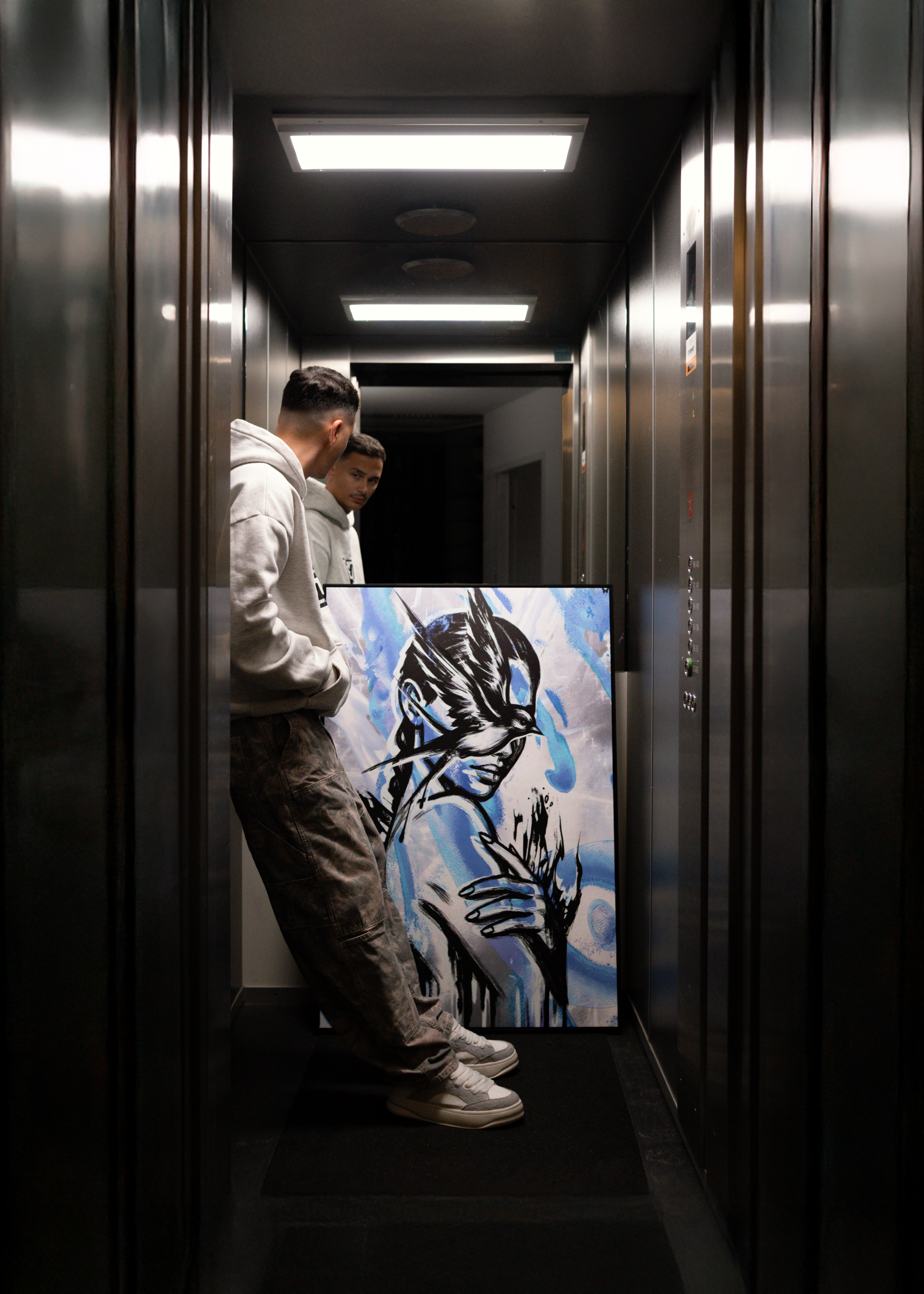 Blue Spirit - Painting