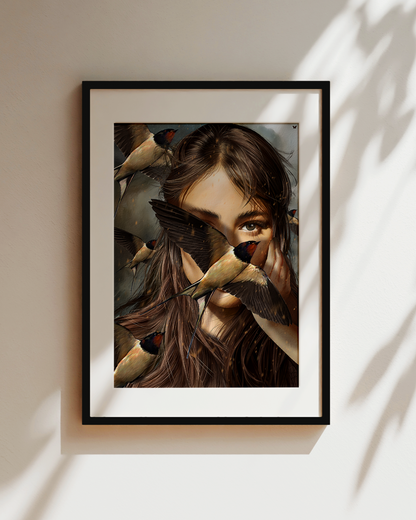 Wings Of Perception - Art Print