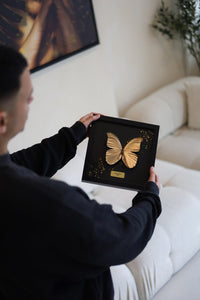 ART BUTTERFLY - GOLD