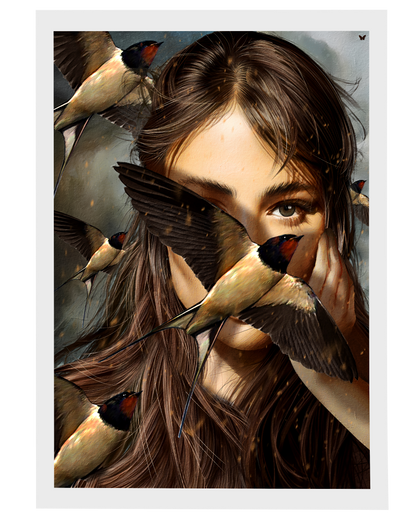 Wings Of Perception - Art Print