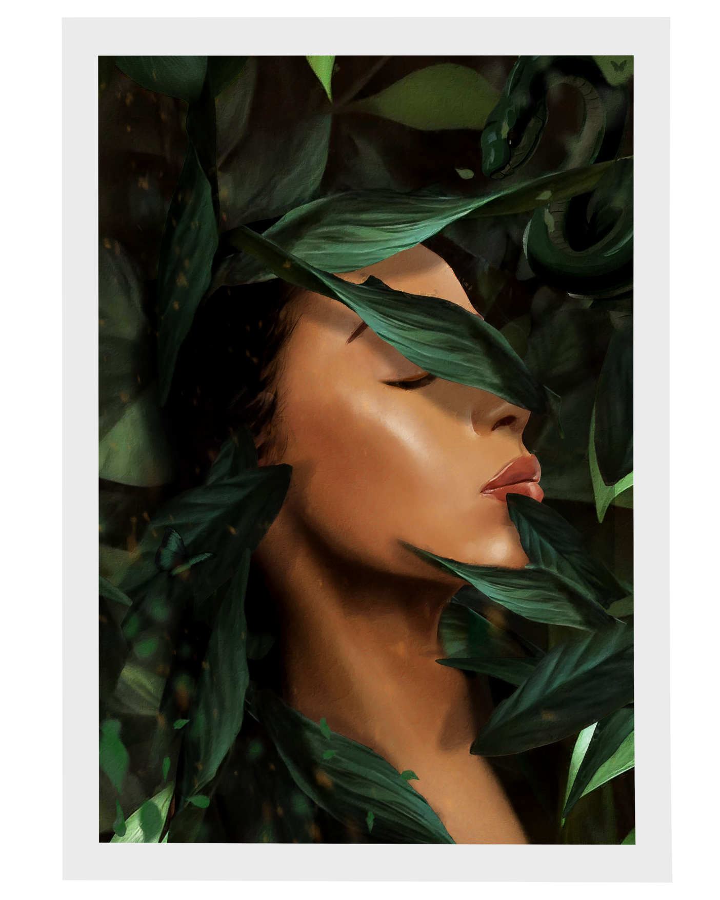 Green Echo - Art Print