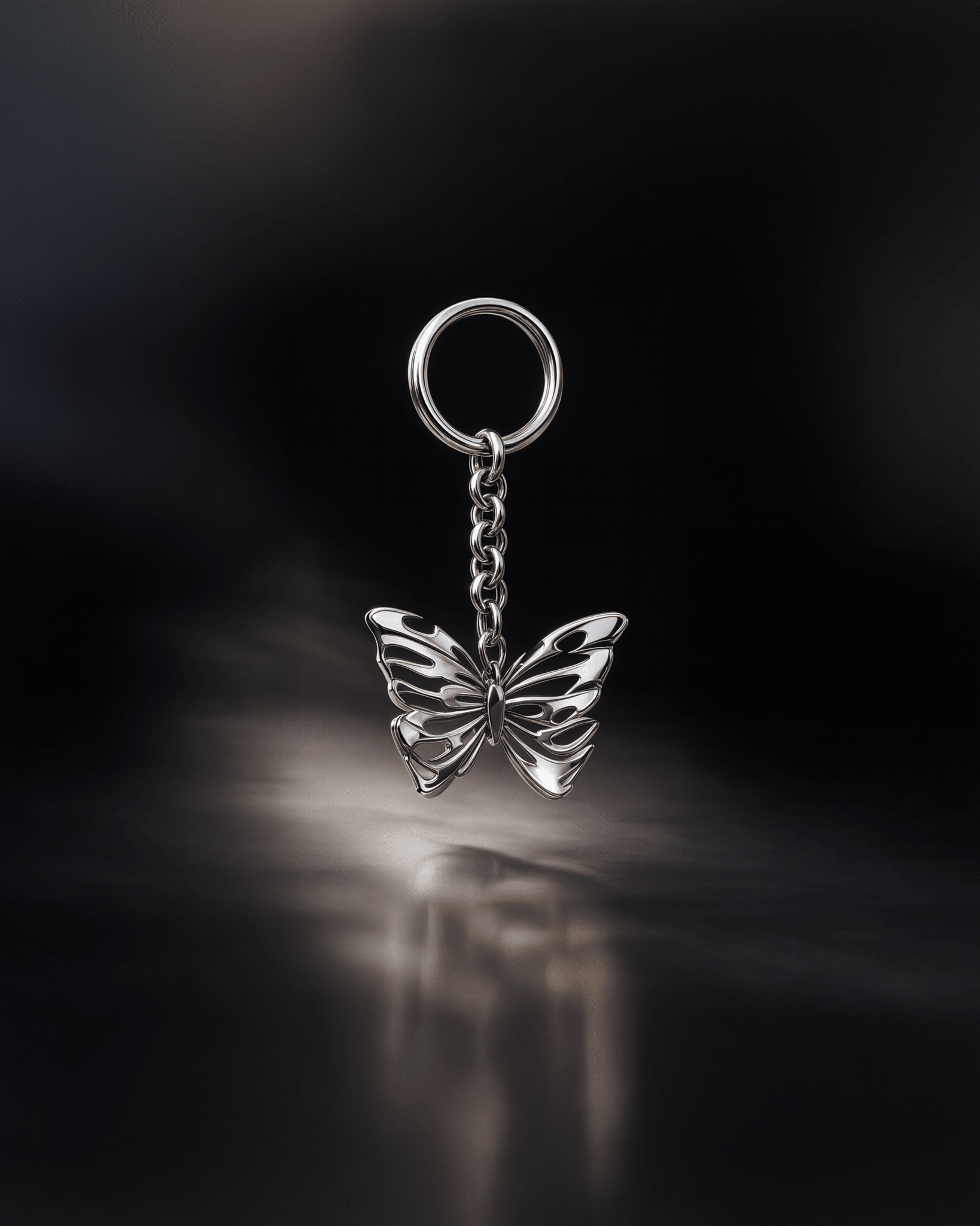 BUTTERFLY LOGO - KEYCHAIN
