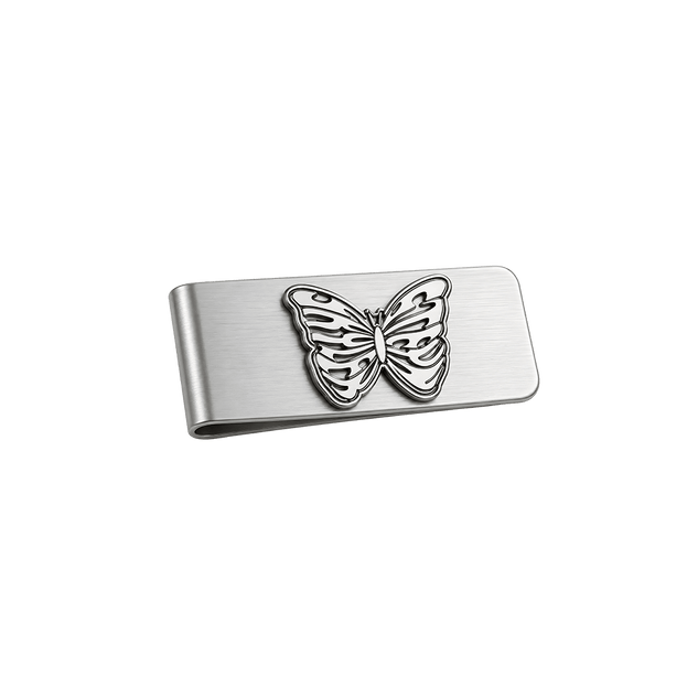 BUTTERFLY LOGO - MONEY CLIP