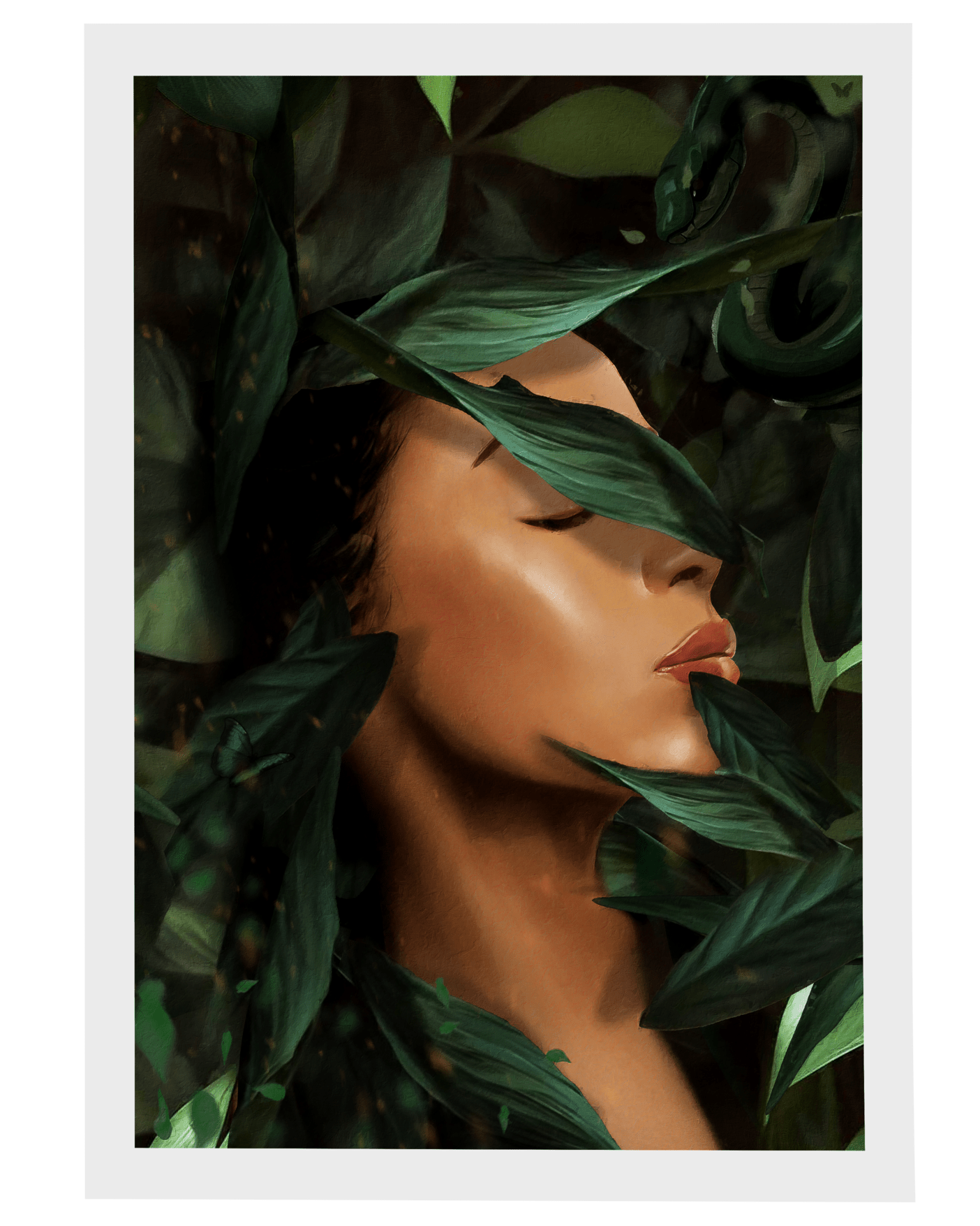 Green Echo - Art Print