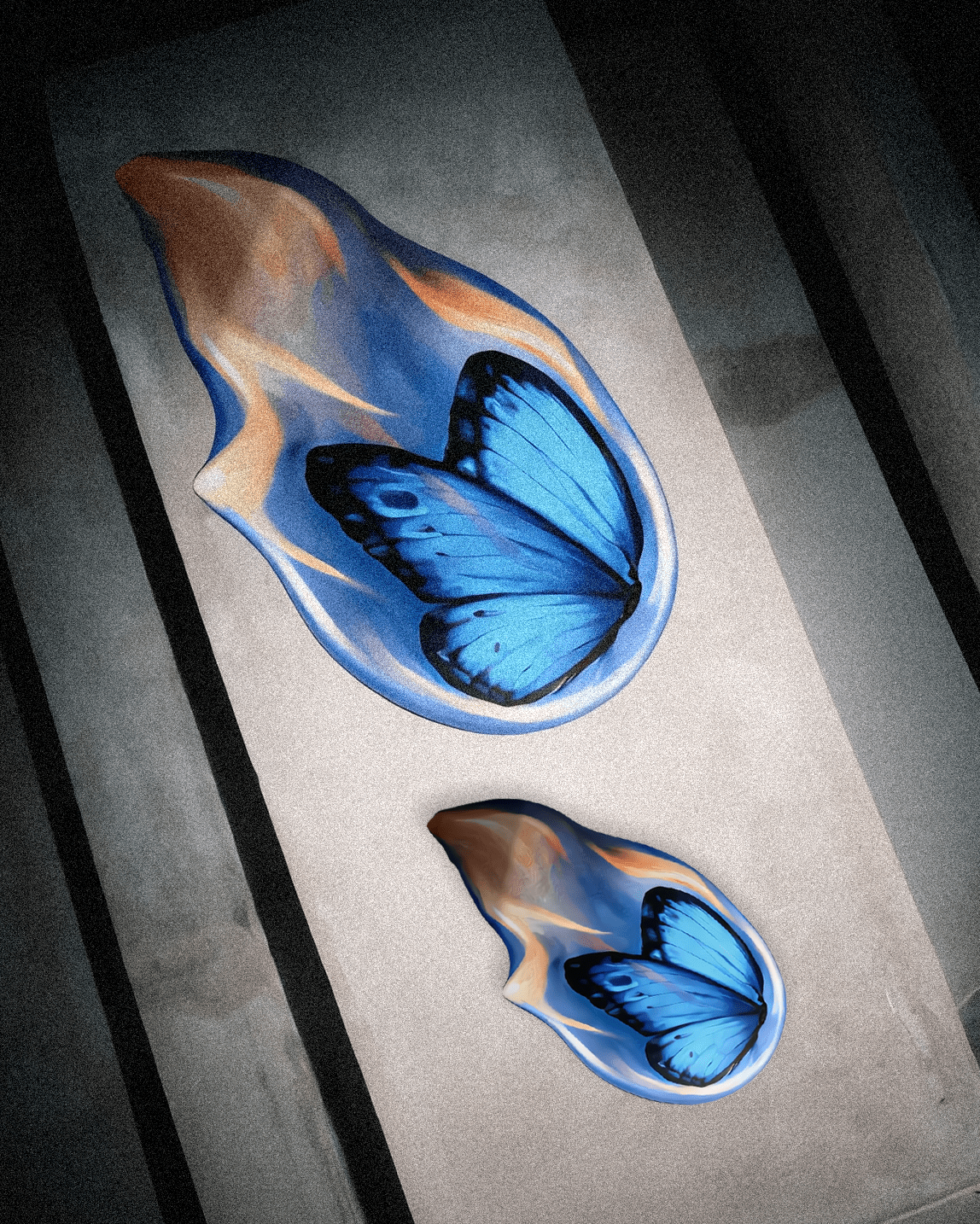 STILL BECOMING - PAINTING