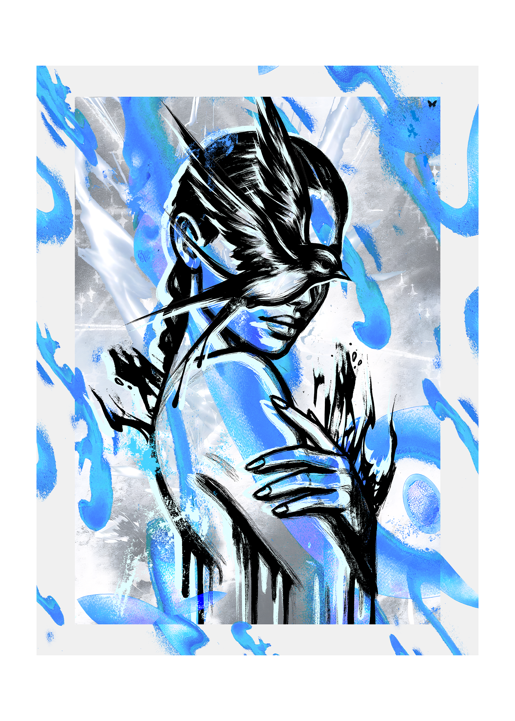 Blue Spirit - Art Print